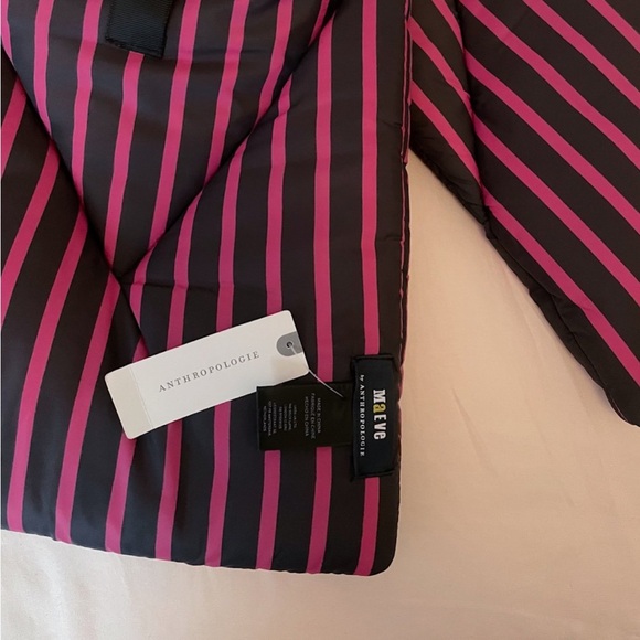 Maeve Striped Puffer Scarf - Picture 6 of 6